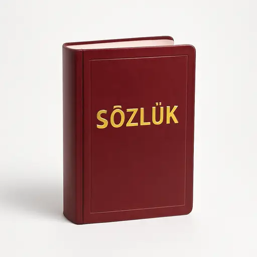 Sözlük ürün fotoğrafı