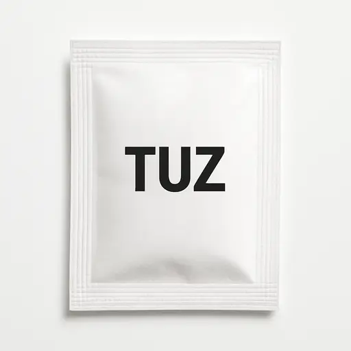 Tek kullanımlık tuz ürün fotoğrafı