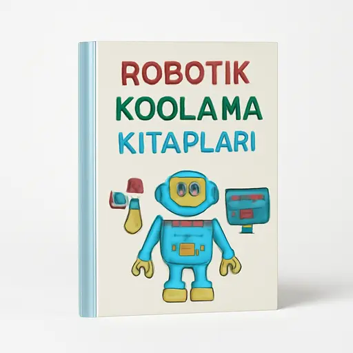 Robotik kodlama kitapları ürün fotoğrafı