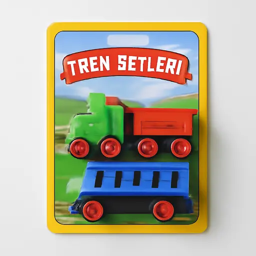 Tren setleri ürün fotoğrafı
