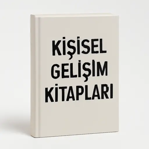 Kişisel gelişim kitapları ürün fotoğrafı