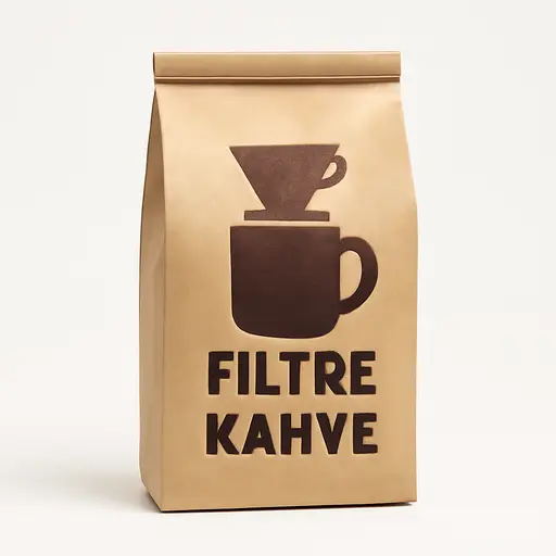 Filtre kahve ürün fotoğrafı