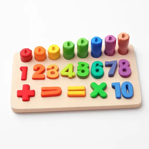 Matematik oyuncakları ürün fotoğrafı