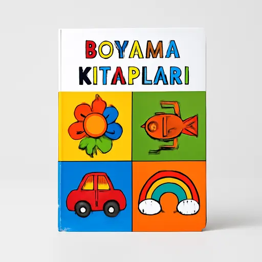 Boyama kitapları ürün fotoğrafı