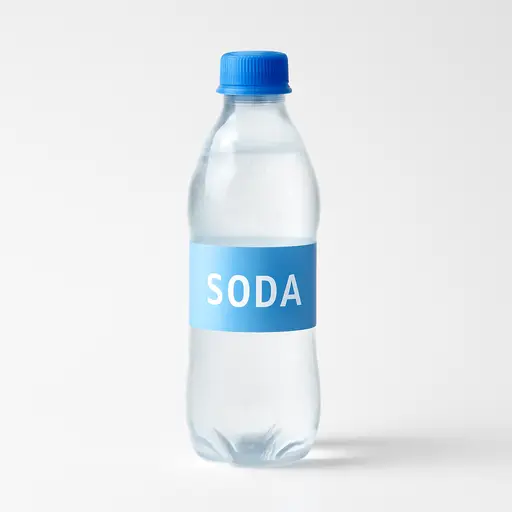 Su - soda ürün fotoğrafı